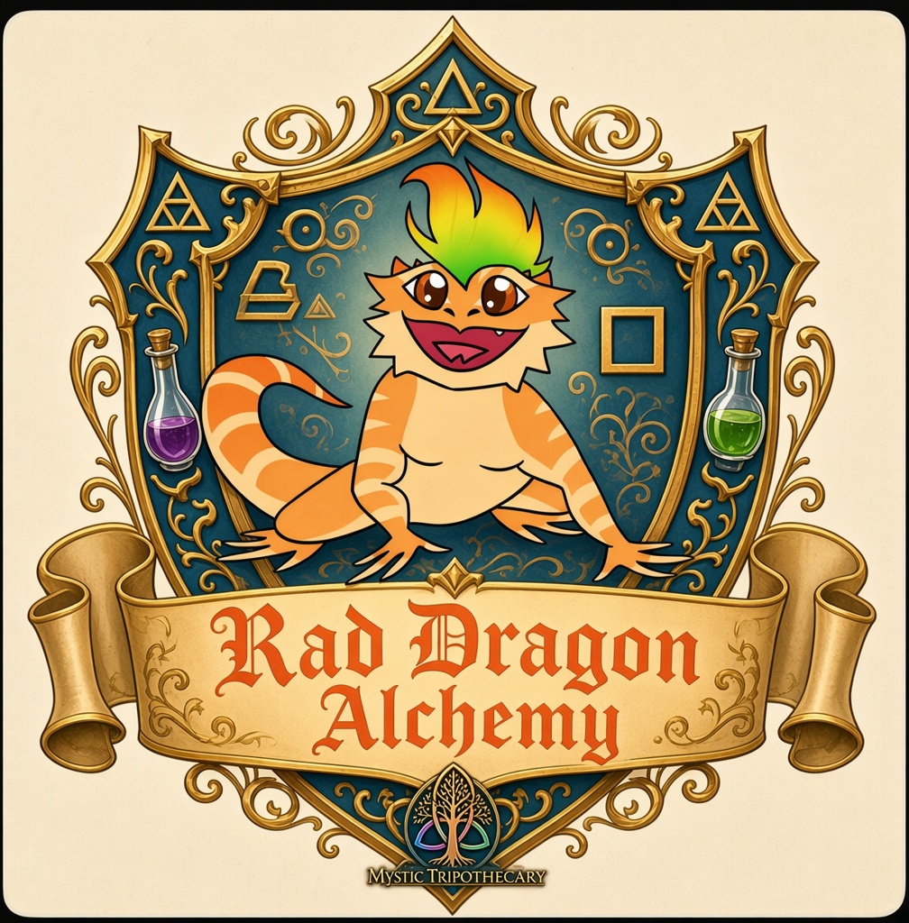 Rad Dragon Alchemy Logo
