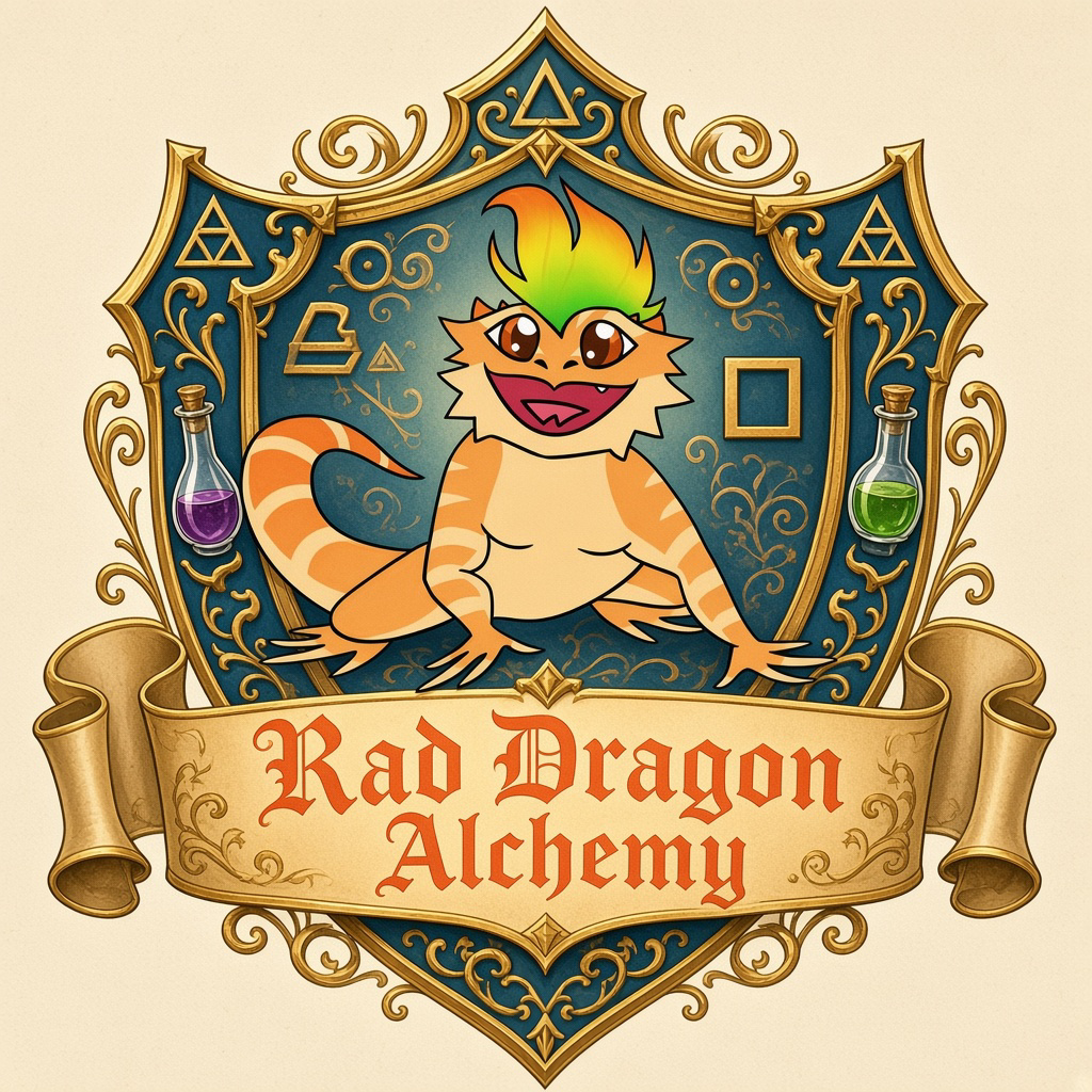 Rad Dragon Alchemy Logo